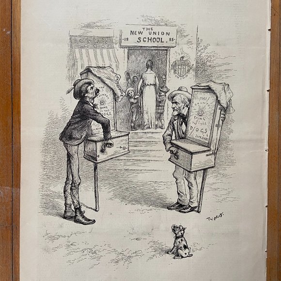 Thomas Nast, Harpers Weekly, Wood Engraving - Picture 1 of 5
